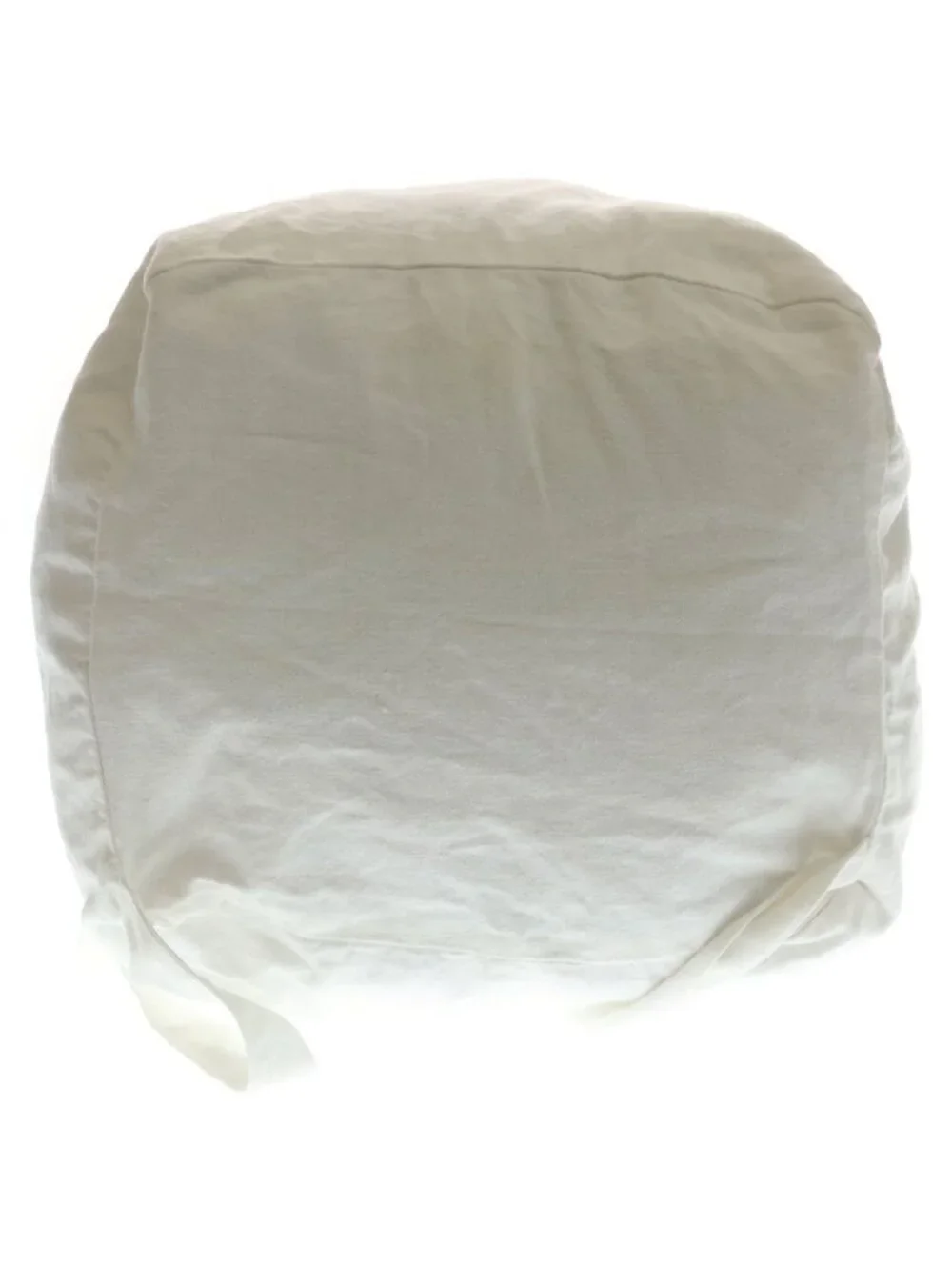 Chrome Hearts Scroll Label Logo Print Laundry Bag Nap Sac White